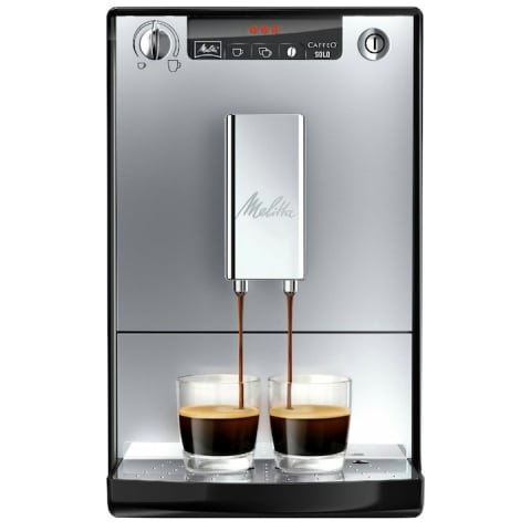 Espressor automat Melitta® Solo, 1400W, 15 bari, 1.2l, Rezervor boabe, 20cm, Silver [3]