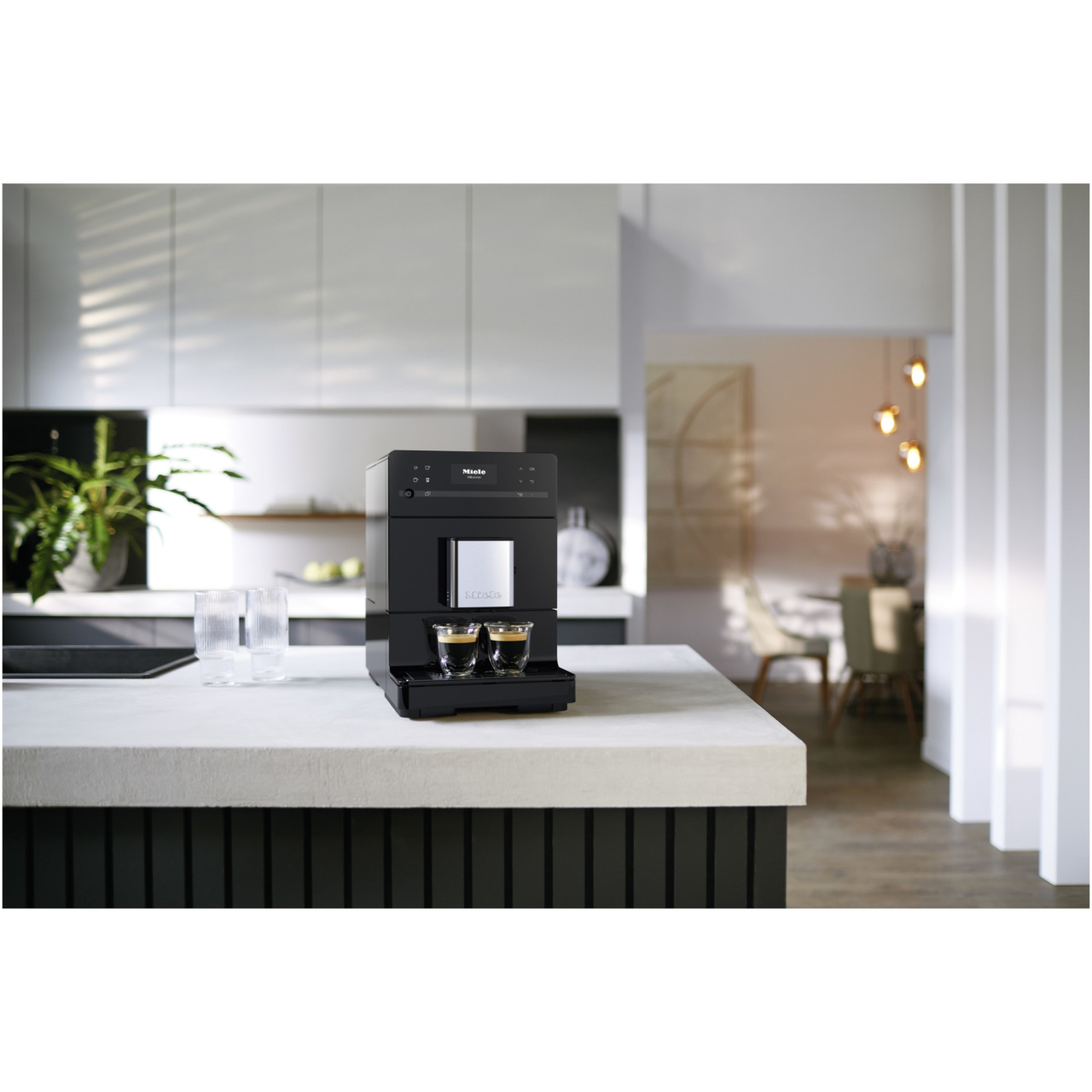 Espressor automat Miele CM 5310 Silence Black, 15 bar, 1.3 L, OneTouch for Two, AromaticSystem, Negru [5]