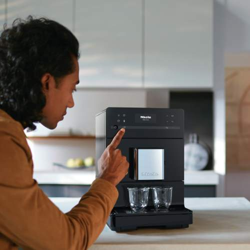 Espressor automat Miele CM 5310 Silence Black, 15 bar, 1.3 L, OneTouch for Two, AromaticSystem, Negru [3]