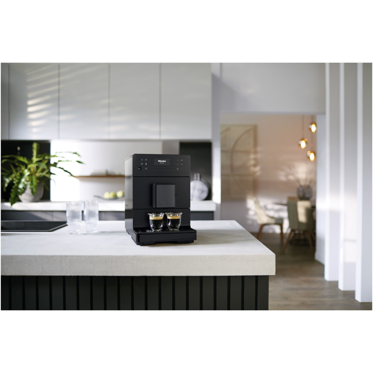 Espressor automat Miele CM 5510 Negru obsidian mat, 15 bar, 1,3 l, OneTouch for Two, AromaticSystem, negru [5]