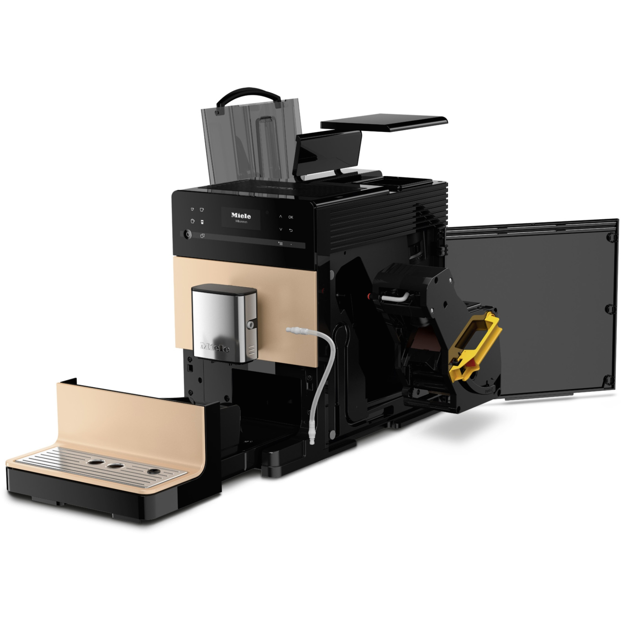 Espressor automat Miele CM 5510 Silence Auriu trandafir, 15 bar, 1.3 L, OneTouch for Two, AromaticSystem [5]