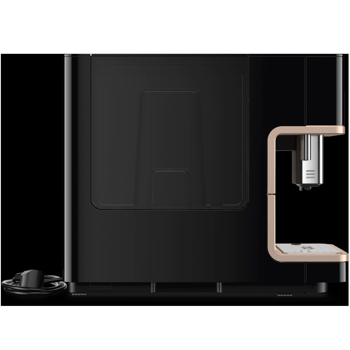 Espressor automat Miele CM 6360 MilkPerfection Black CleanSteelMetallic, 15 bar, 1,8 L, WiFiConn@ct, OneTouch for Two,  BrilliantLight, AromaticSystem, Auriu/Negru [4]