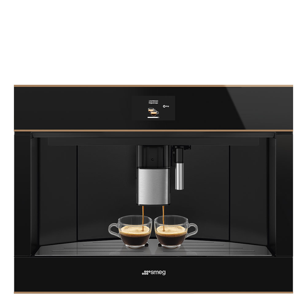Espressor incorporabil SMEG Dolce Stil Novo, CMS4604NR, negru [3]