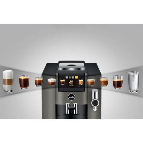 JURA S8 Dark Inox (EB) – Espressor automat premium cu ecran tactil si functia Sweet Foam [9]