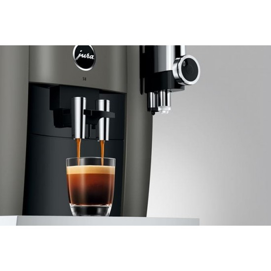 JURA S8 Dark Inox (EB) – Espressor automat premium cu ecran tactil si functia Sweet Foam [5]