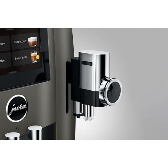 JURA S8 Dark Inox (EB) – Espressor automat premium cu ecran tactil si functia Sweet Foam [4]