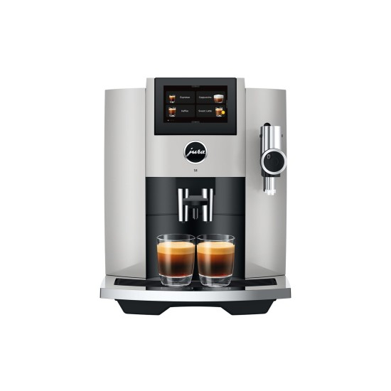 JURA S8 Platin (EB) – Espressor automat premium cu ecran tactil si functia Sweet Foam [1]