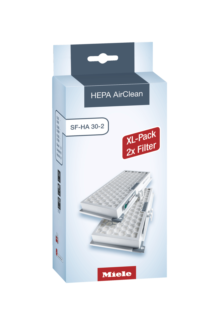 Filtru HEPA AirClean Miele SF-HA 30-2, pachet XL cu 2 bucăți [2]
