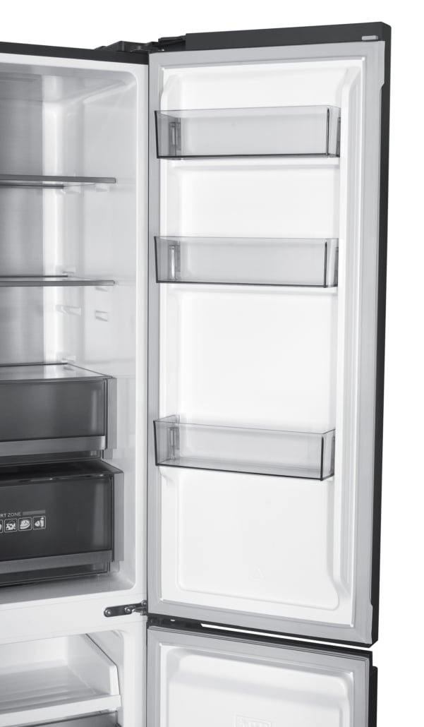Frigider American Pando PFLC AMER L 010716, 4 usi, Cristal Negru, 505 L, No Frost, 190.2 x 90.5 x 59.7 cm [6]