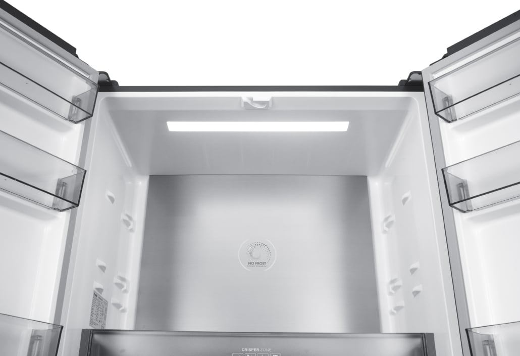 Frigider American Pando PFLC AMER L 010716, 4 usi, Cristal Negru, 505 L, No Frost, 190.2 x 90.5 x 59.7 cm [5]