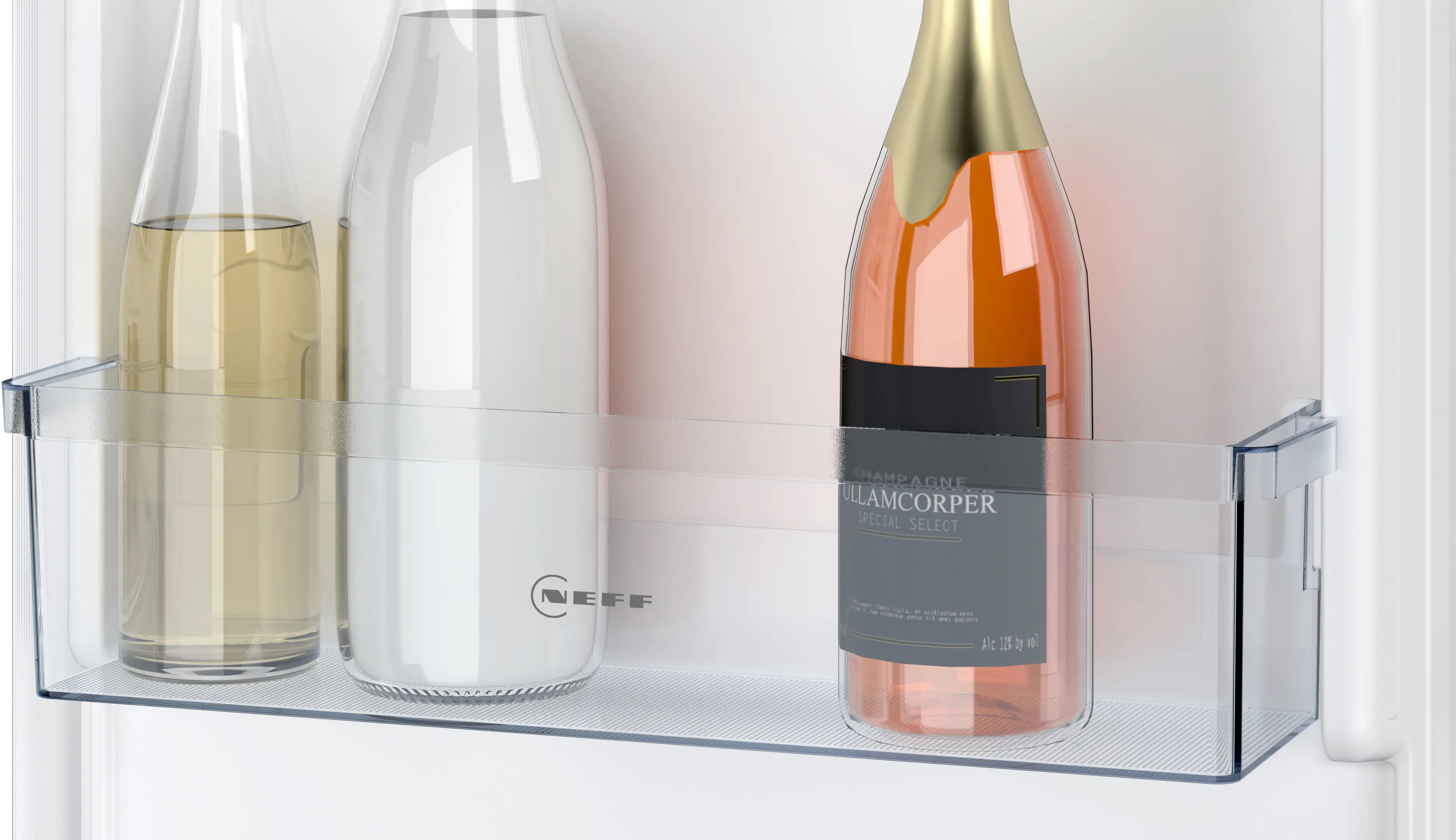 Frigider combină incorporabil NEFF KI7861FE0 N30, 260 L, No Frost, Fresh Safe, Eco Air Flow, LED, 177 cm, alb [5]