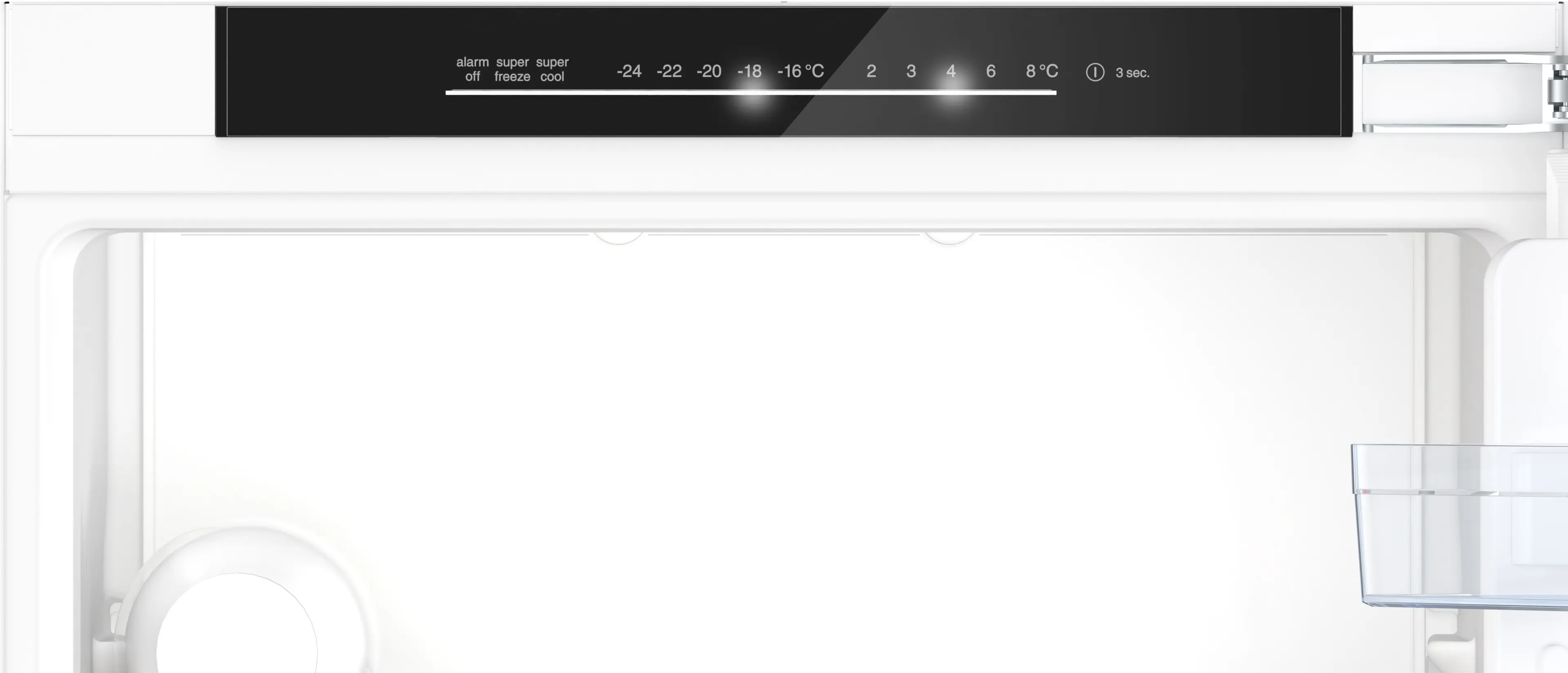 Frigider combină incorporabil NEFF KI7866DC0, 260 L, No Frost, Fresh Safe 1, Eco Air Flow, LED, 177 cm, alb [2]