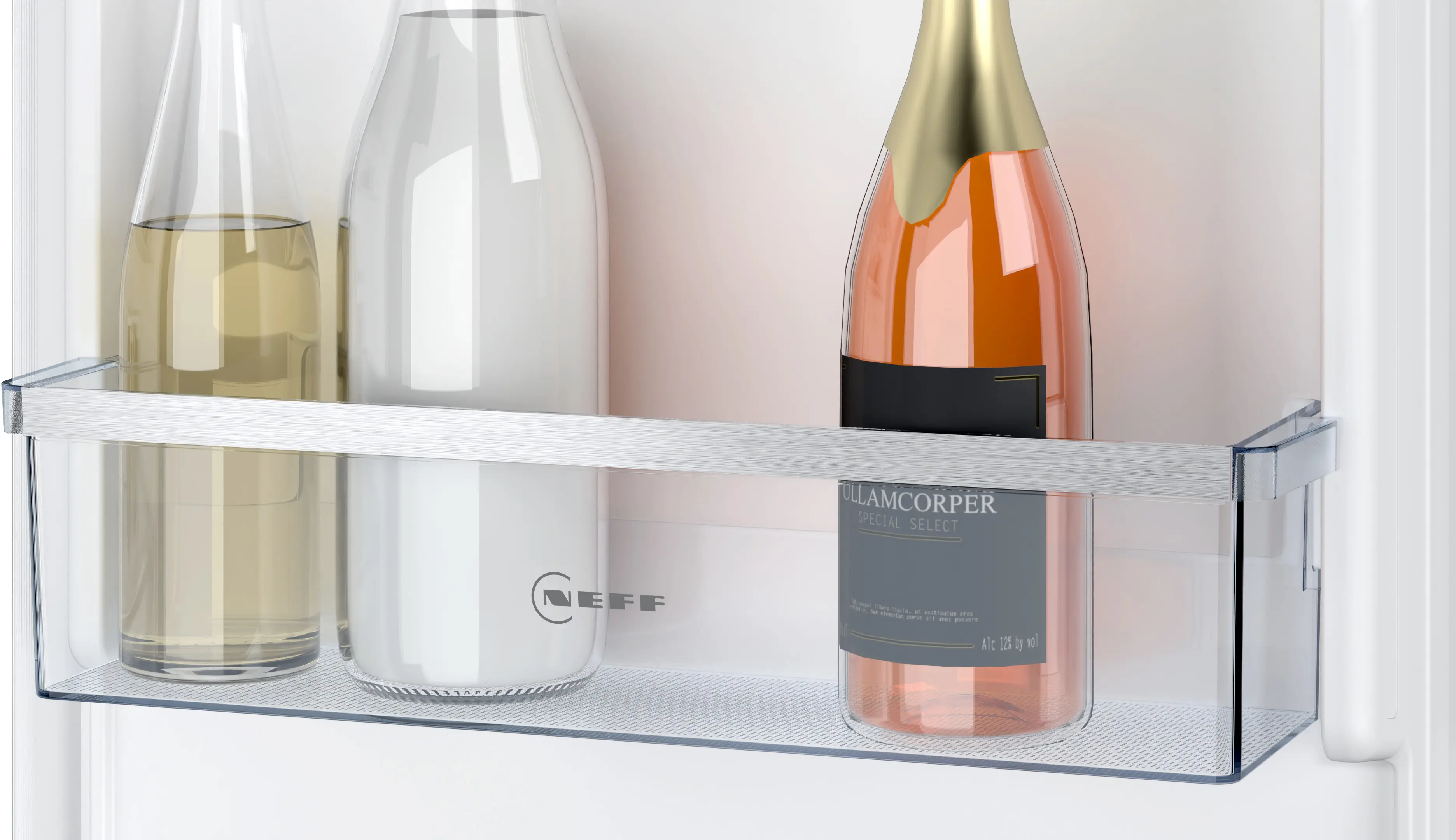 Frigider combină incorporabil NEFF KI7867FE0 N50, 267 L, Fresh Safe 1, No Frost, Eco Air Flow, LED, 177 cm, alb [5]