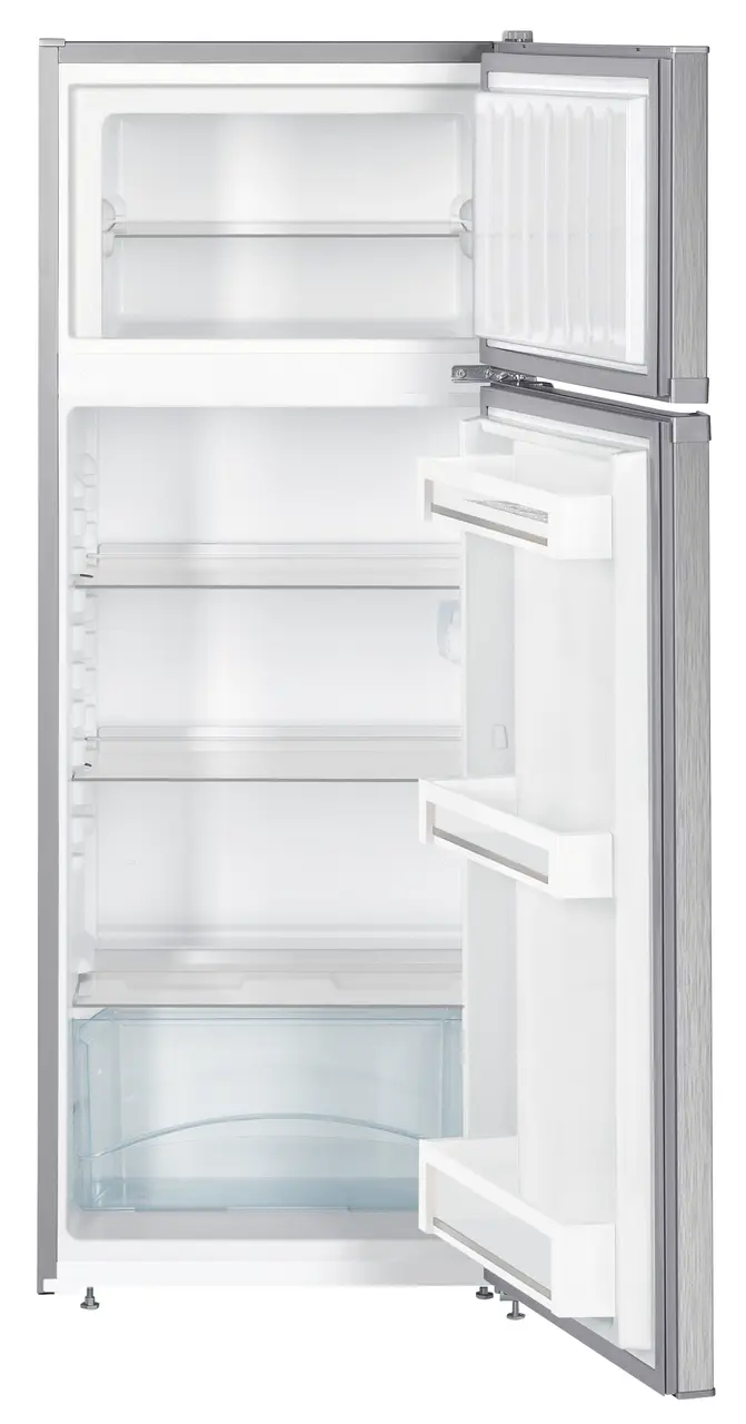 Frigider cu doua usi Liebherr CTPele231-26, 233 l, VarioSpace, Clasa E, SmartFrost, H 140.1 cm, Inox [3]
