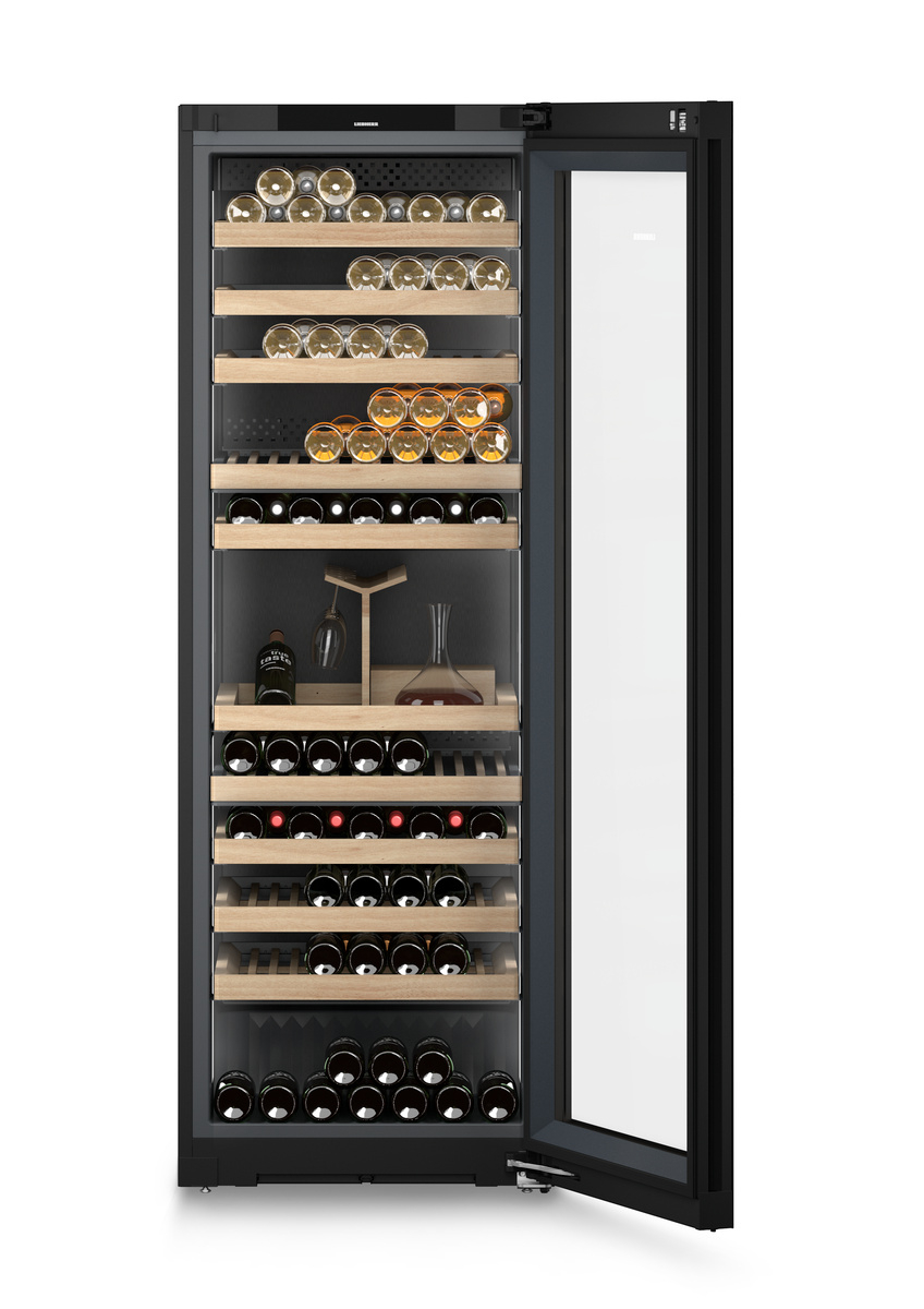 Frigider de temperare a vinurilor Liebherr WPgbi 7483, 532 l, 149 sticle, 3 zone, SommeliereBoard, BlackSteel, clasa F [3]