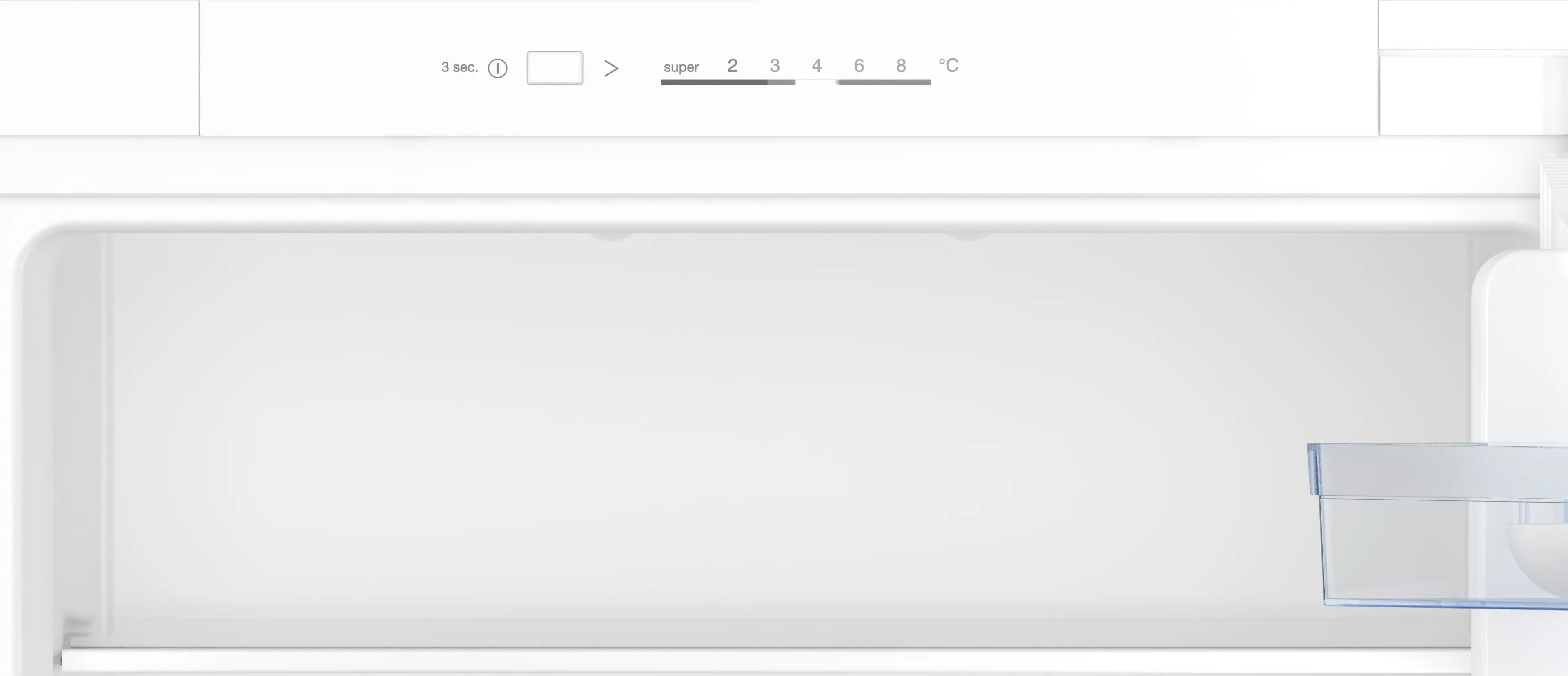 Frigider incorporabil NEFF KI1311SE0 N30, 165 L, Fresh Safe, Eco Air Flow, Super Cooling, LED, 102 cm, alb [2]