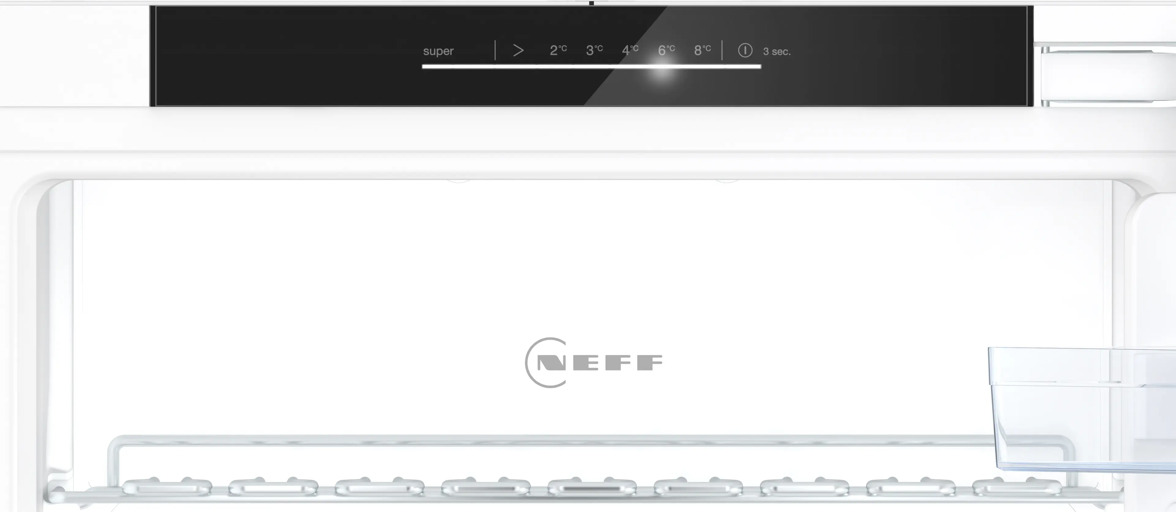 Frigider incorporabil NEFF KI1416DD1 N70, 204 L, Fresh Safe 1, Super Cooling, Soft Close, 122 cm, alb [2]