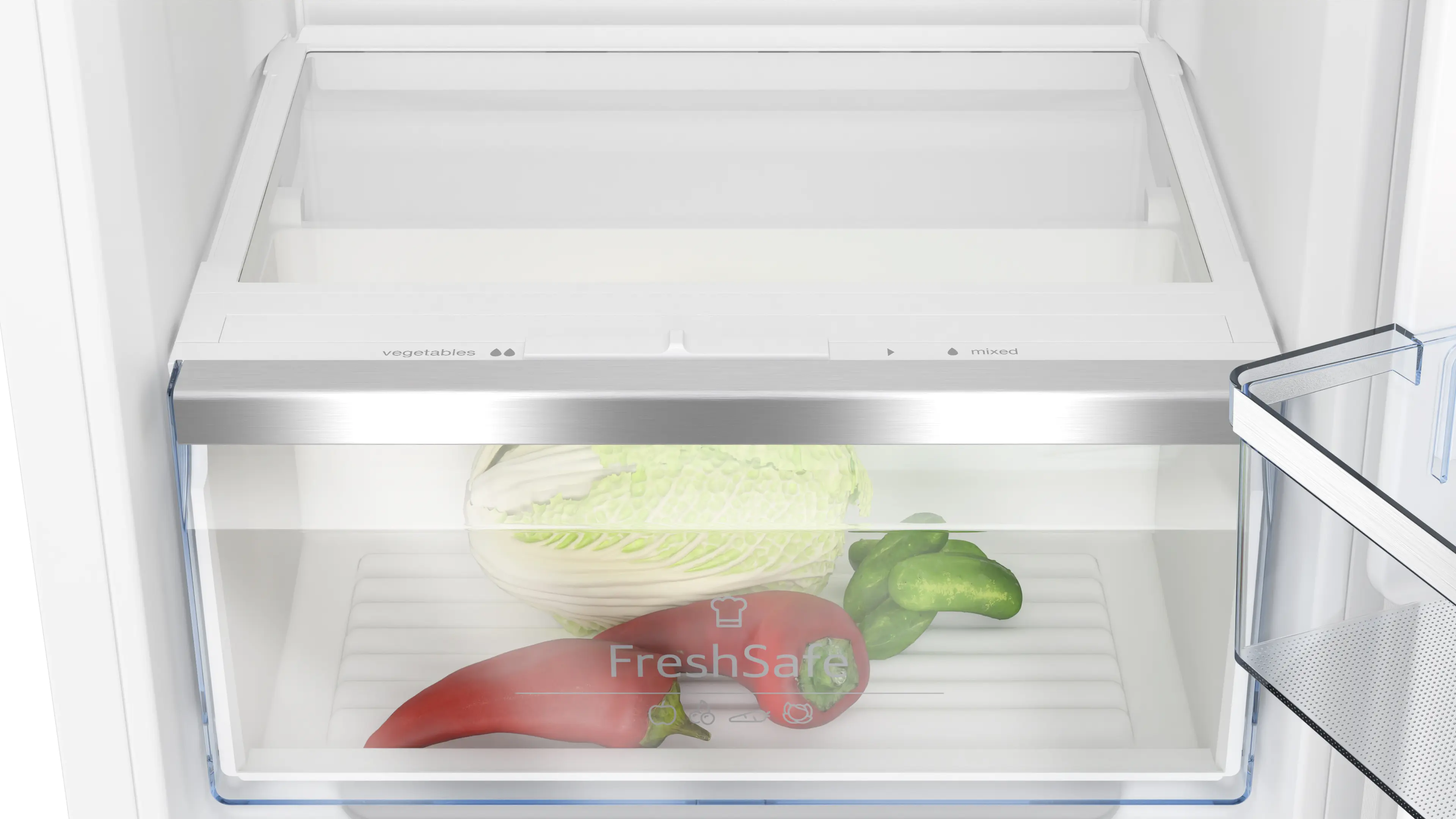 Frigider incorporabil NEFF KI1416DD1 N70, 204 L, Fresh Safe 1, Super Cooling, Soft Close, 122 cm, alb [4]
