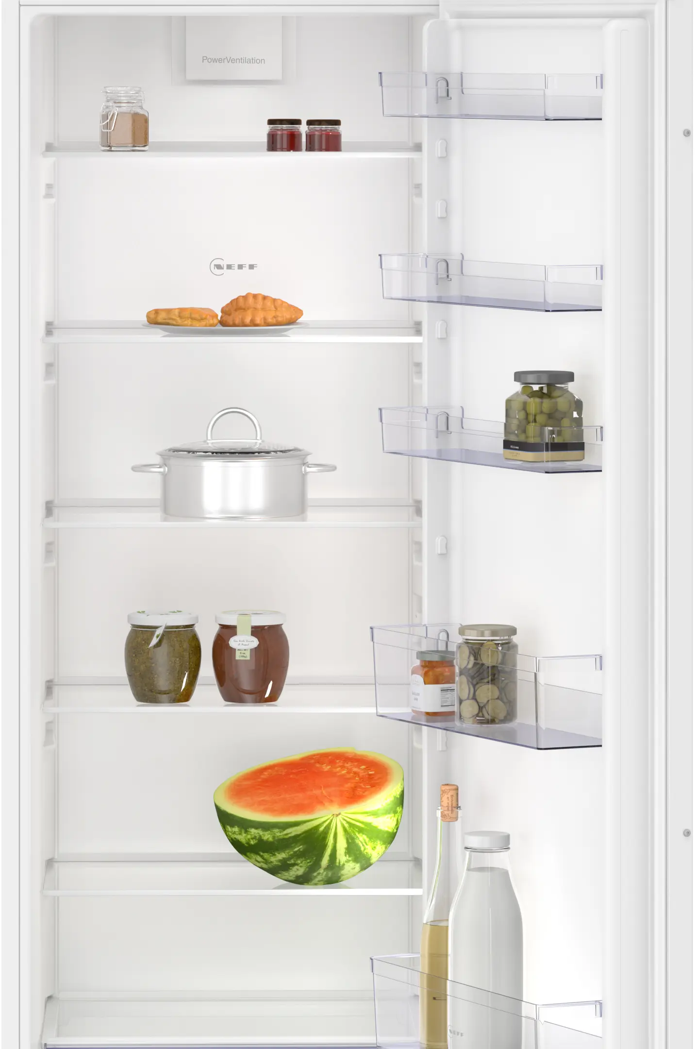 Frigider incorporabil NEFF KI1811SE0 N30, 310 L, Fresh Safe, Super Cooling, LED, 177 cm, alb [2]