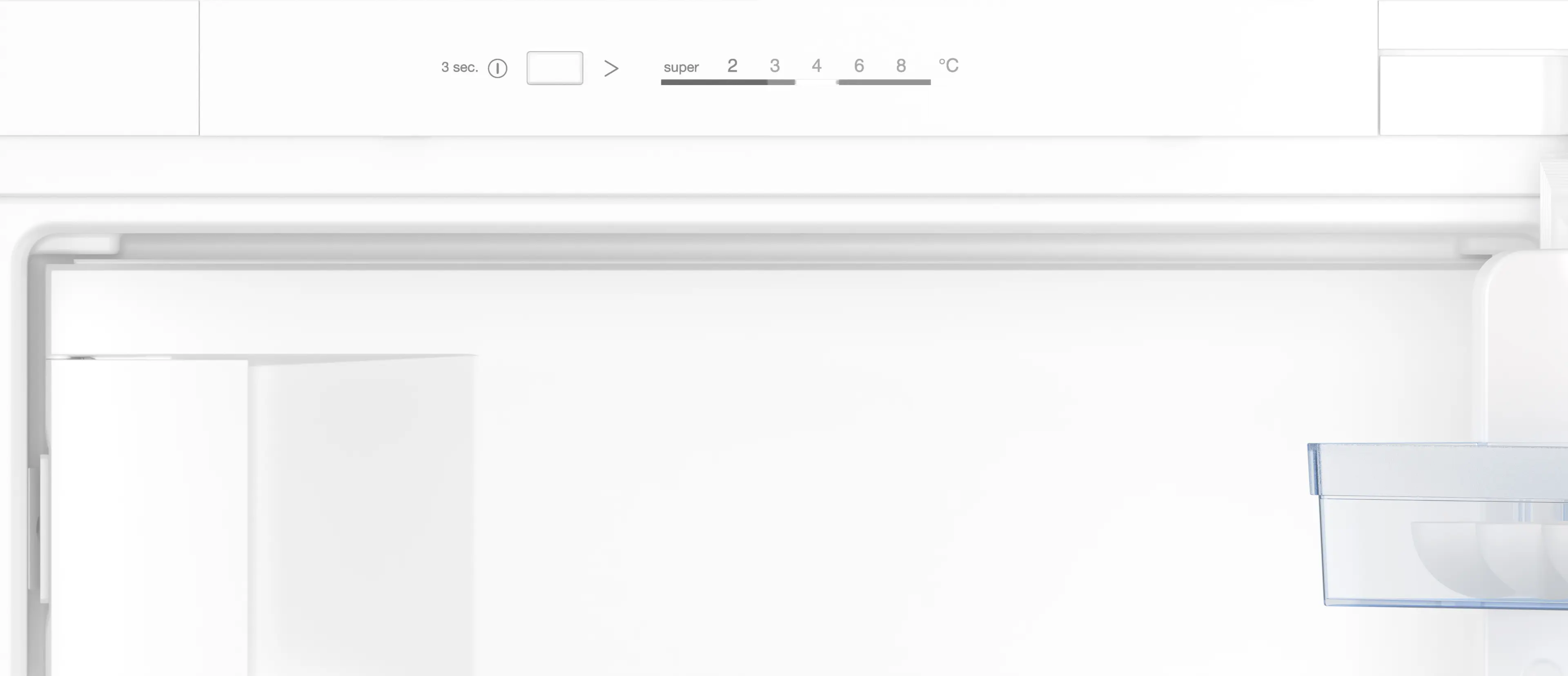 Frigider incorporabil NEFF KI2421SE0 N30, 187 L, compartiment congelator, Fresh Safe, Eco Air Flow, LED, 122 cm, alb [5]