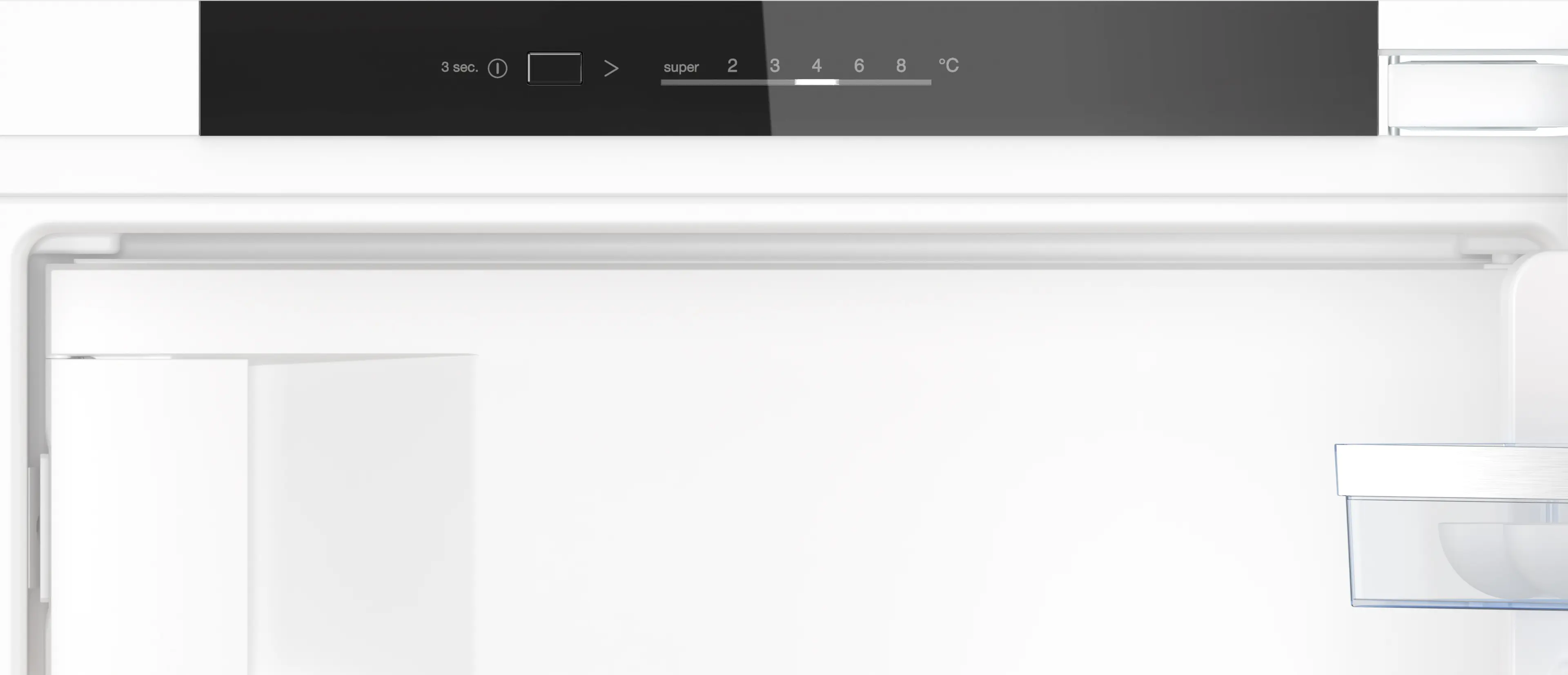 Frigider incorporabil NEFF KI2422FE0 N50, 187 L, compartiment congelator, Fresh Safe, Super Cooling, LED, 122 cm, alb [2]