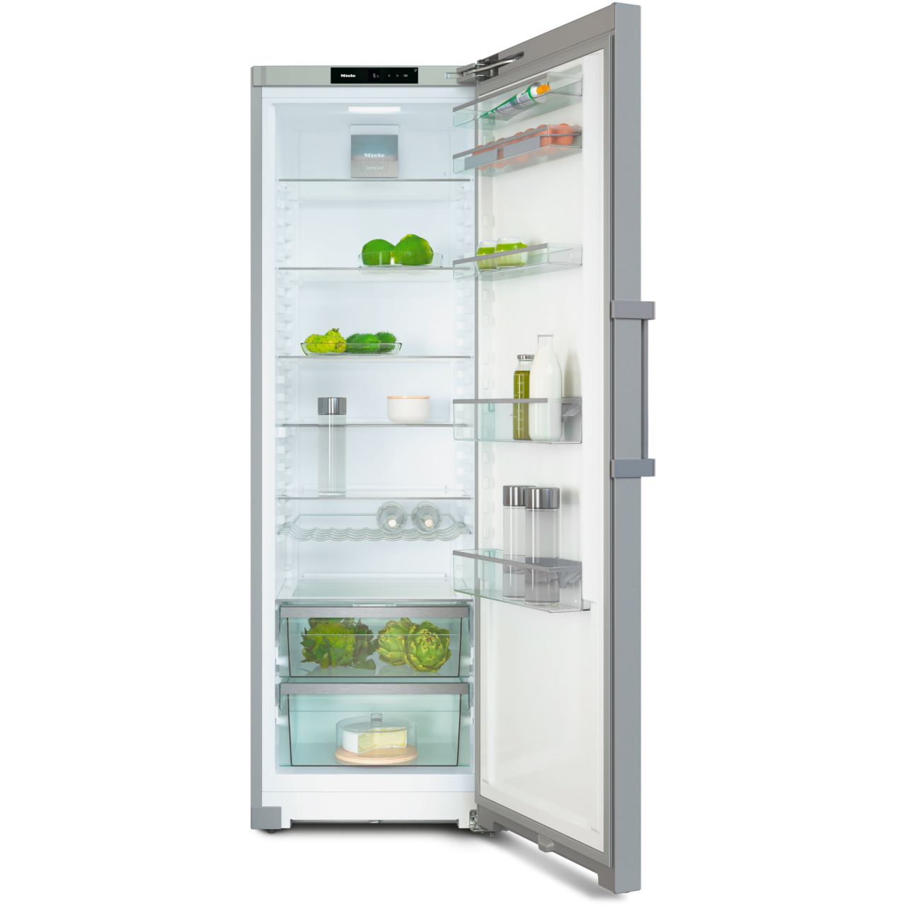 Frigider Miele KS 4783 DD edt/cs, 399 l, Clasa D, DailyFresh, DynaCool,  FlexiBoard, SoftClose, ComfortClean, H 185.5 cm, inox [3]