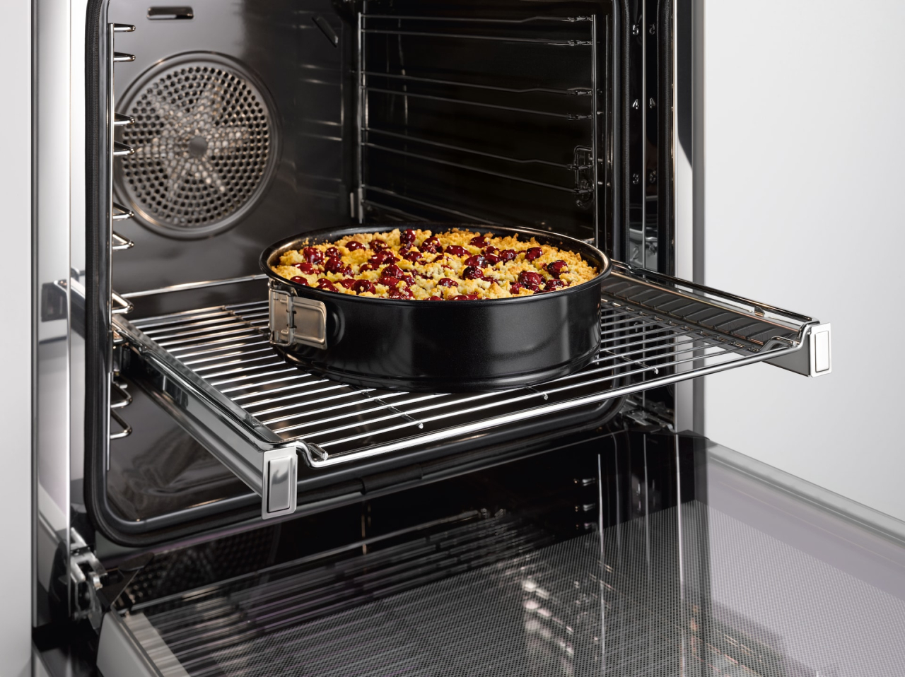 Ghidaj telescopic Miele FlexiClip HFC 72, cu finisaj PyroFit, 1 pereche, pentru H 6000/7000 cu piroliză [3]