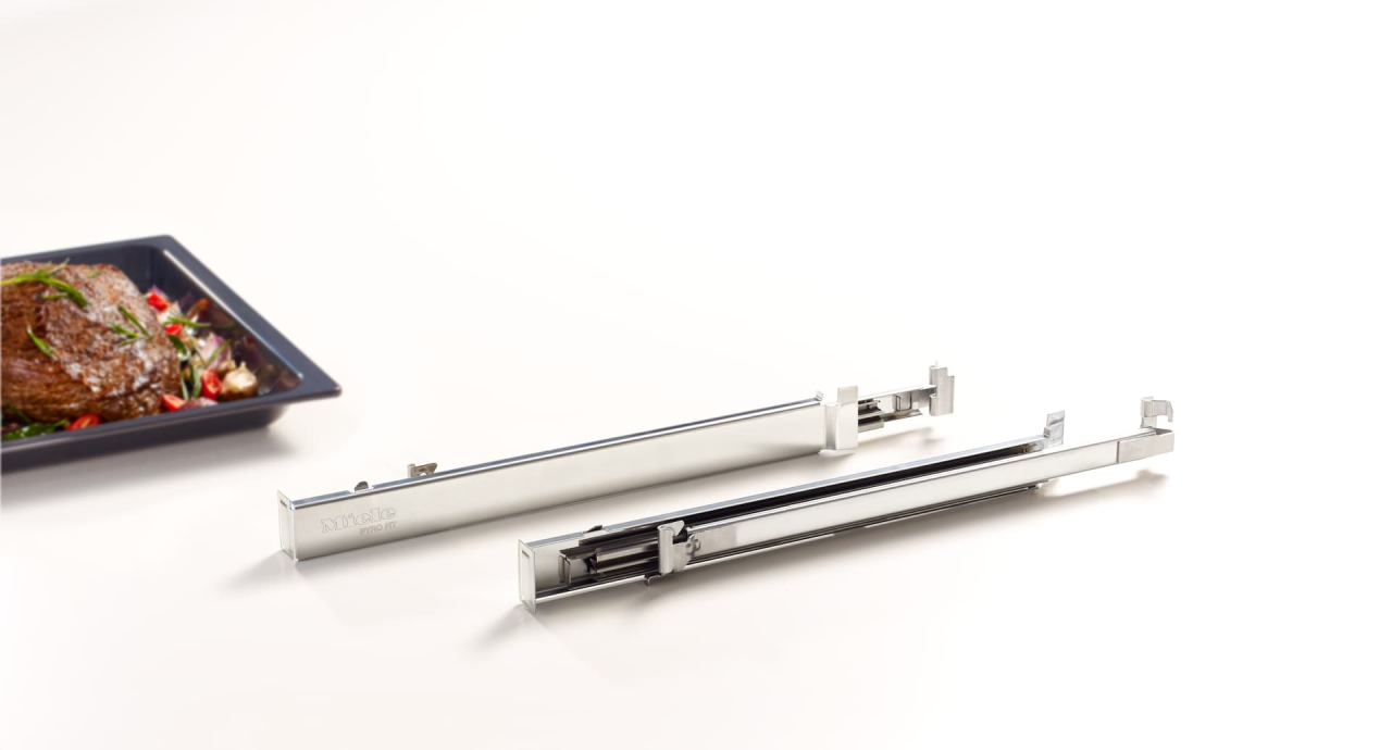 Ghidaj telescopic Miele FlexiClip HFC 72, cu finisaj PyroFit, 1 pereche, pentru H 6000/7000 cu piroliză [4]