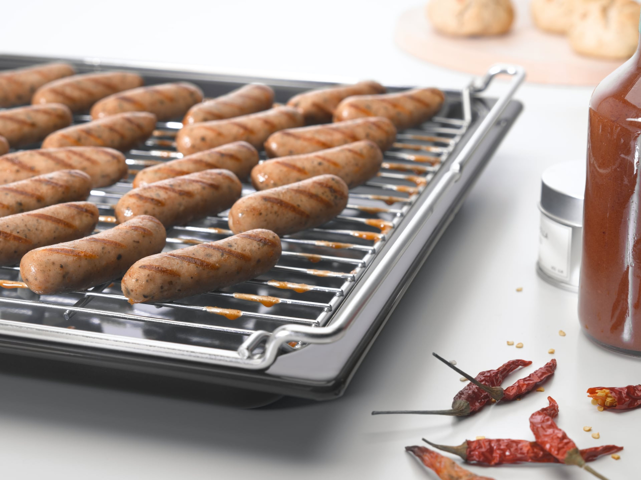 Grilaj de copt și fript Miele HBBR 92, cu finisaj PyroFit, pentru cuptoare de 90 cm [4]