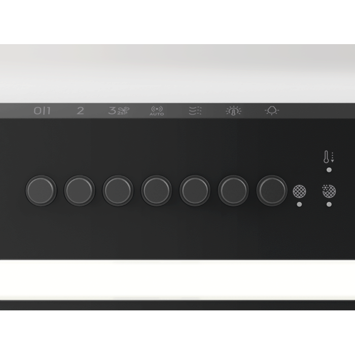 Hotă complet încorporabilă Electrolux LFG825K, 54 cm, Clasă energetică A, 650 m³/h, 3 viteze + Intensiv + Breeze, Hob2Hood & AutoSense, LED, Negru [2]