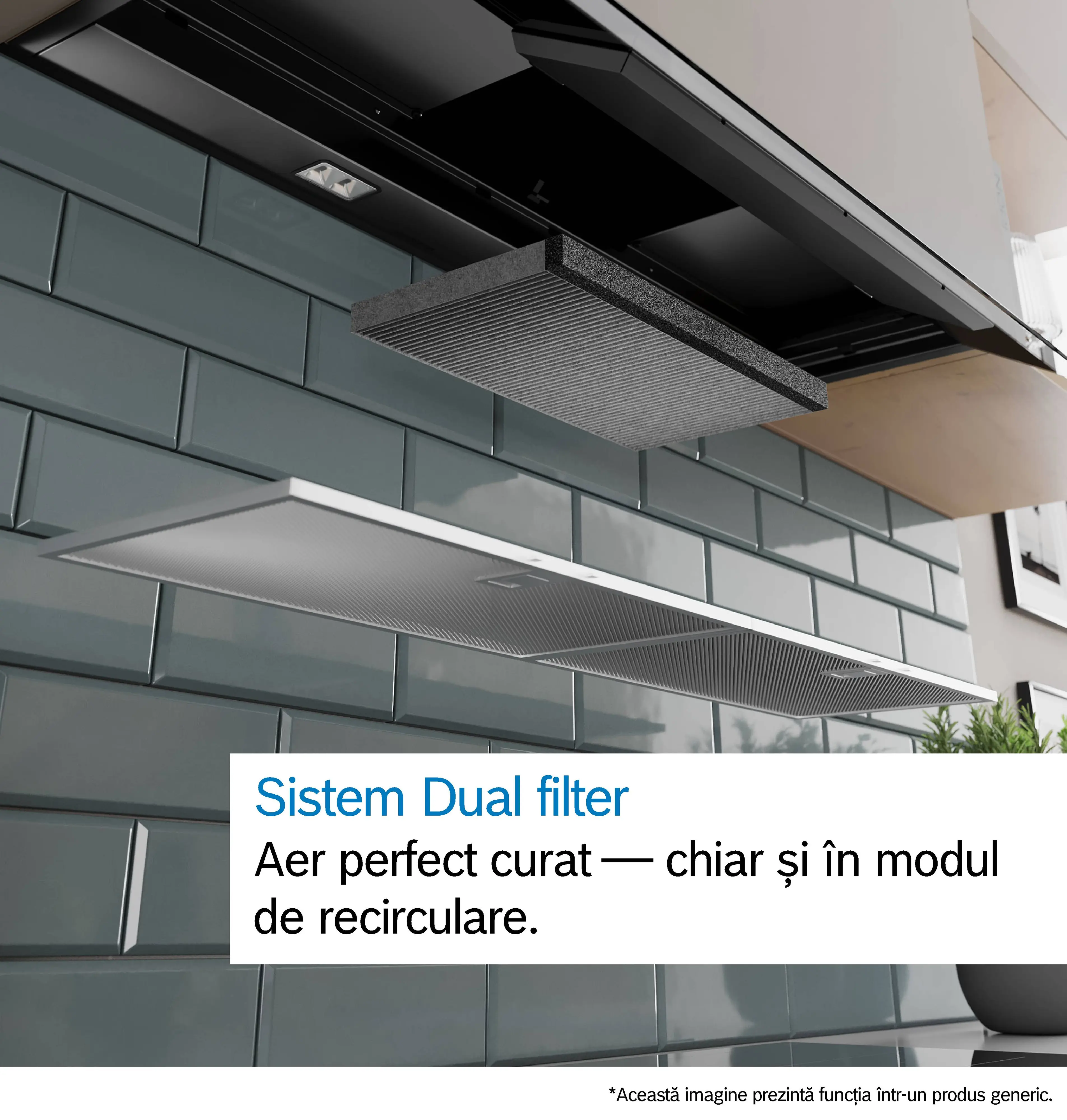 Hotă complet integrabilă 80 cm, Bosch Seria 6, Negru mat [4]