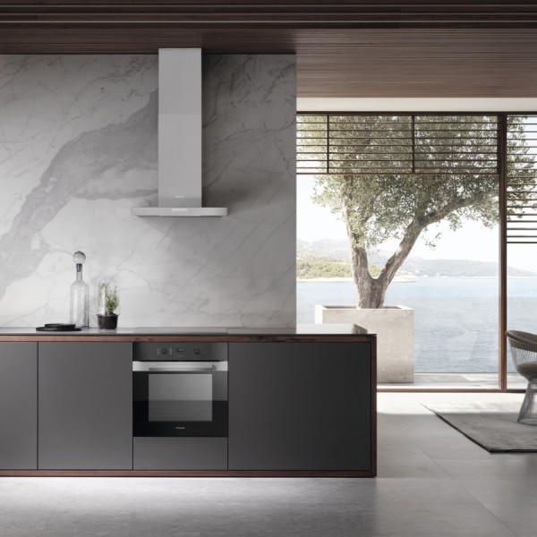 Hota de perete Miele DAW 1620 Active, EasySwitch, Iluminare LED, filtru de grasime din otel inoxidabil cu 10 straturi, 60cm, Inox [3]