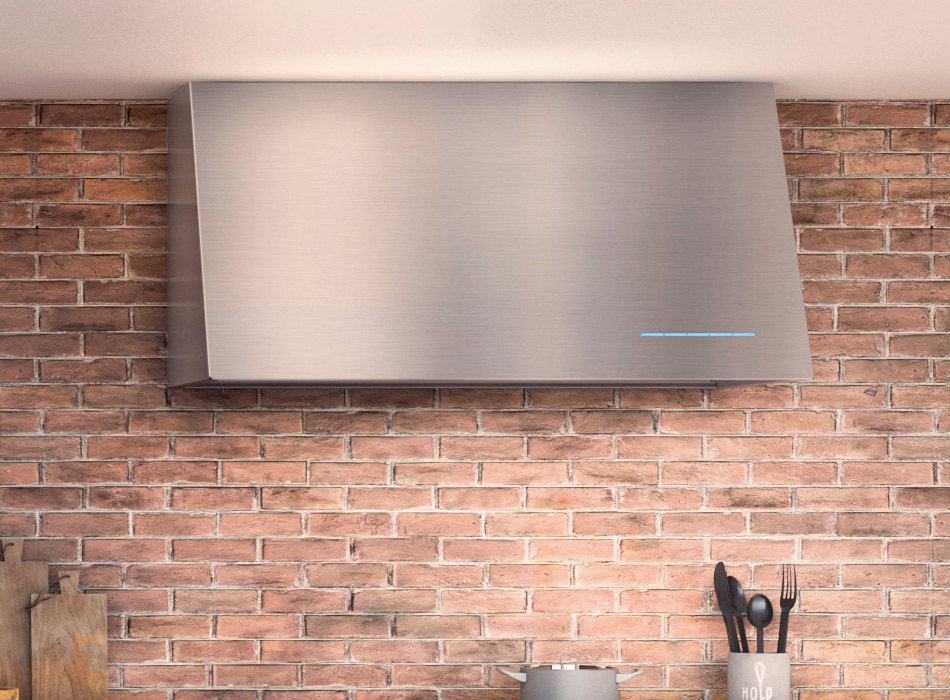 Hota de perete Pando P-2000 / 100 V.1050 mc/h inox [2]