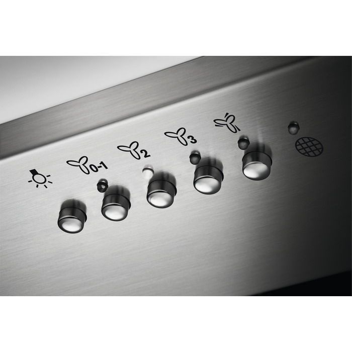 Hota incorporabila AEG DGE5661HM, Spot LED, Conectivitate Hob2Hood, 3 trepte viteza + Intensiv, 54 cm, Clasa A, Inox [5]