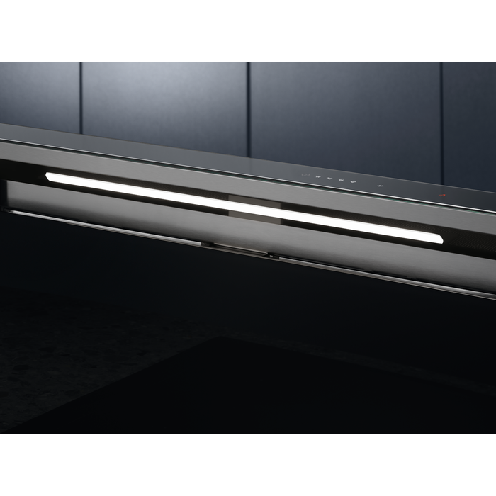 Hota incorporabila de blat Electrolux LFD619Y FLEX 700, 90 cm, Clasă energetică A, 700 m³/h, 3 viteze + Intensiv, Funcție Breeze, Bandă LED, Negru [5]