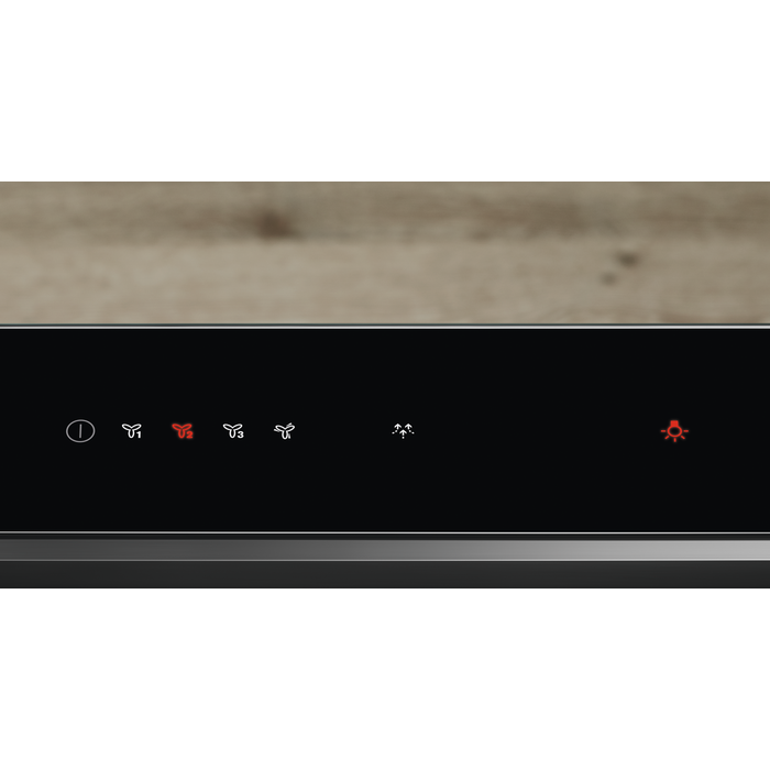 Hota incorporabila de blat Electrolux LFD619Y FLEX 700, 90 cm, Clasă energetică A, 700 m³/h, 3 viteze + Intensiv, Funcție Breeze, Bandă LED, Negru [2]