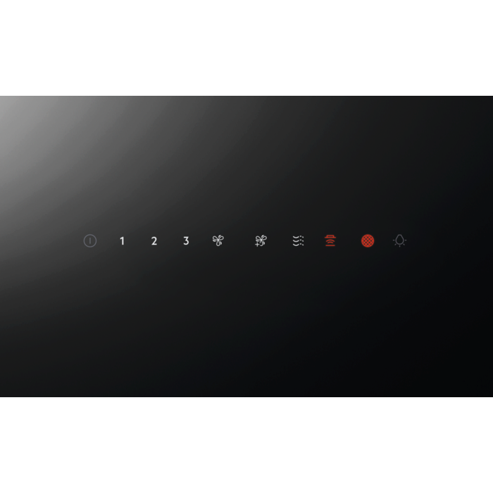 Hota incorporabila decorativa AEG GV77D91SB, Putere de absorbtie 760 mc/h, Control electronic,  Conectivitate plita, Functie Breeze, 1 motor, 90 cm, Negru (Glossy) [3]