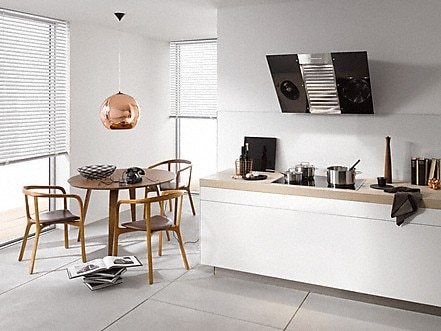 Hota incorporabila decorativa Miele DA 6096 W, CleanCOver, Putere de absorbtie 650 mc/h, Iluminare LED, Clasa B, 90 cm, Negru/Inox [2]