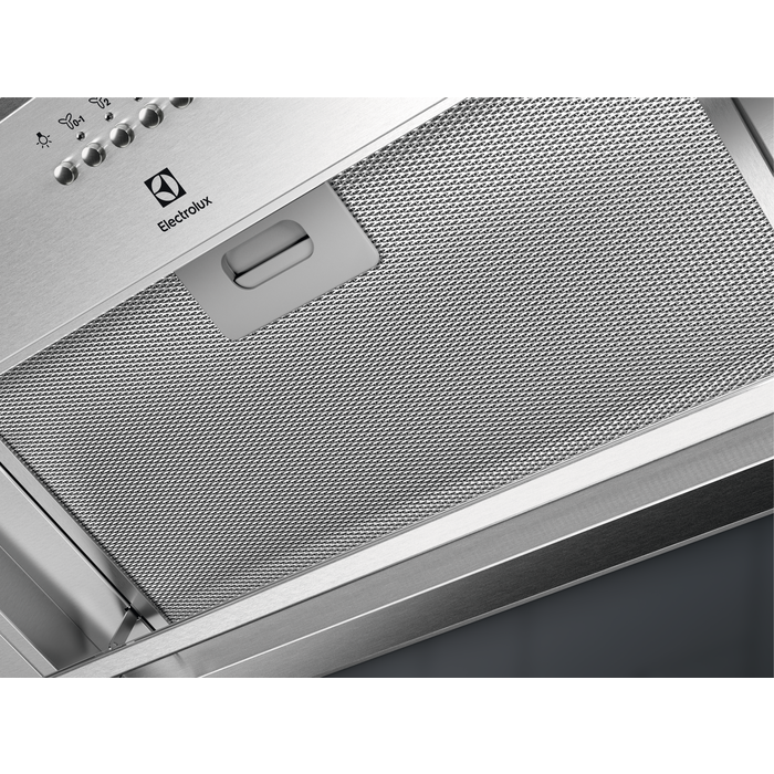 Hotă încorporabilă Electrolux EFG516X, 54 cm, Clasă energetică C, 600 m³/h, 3 viteze + Intensiv, Spot LED, Inox [7]