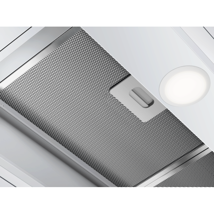 Hotă încorporabilă Electrolux LFG719W, 80 cm, Clasă energetică A, 700 m³/h, 3 viteze + Intensiv, Hob2Hood, Spot LED, Alb [4]