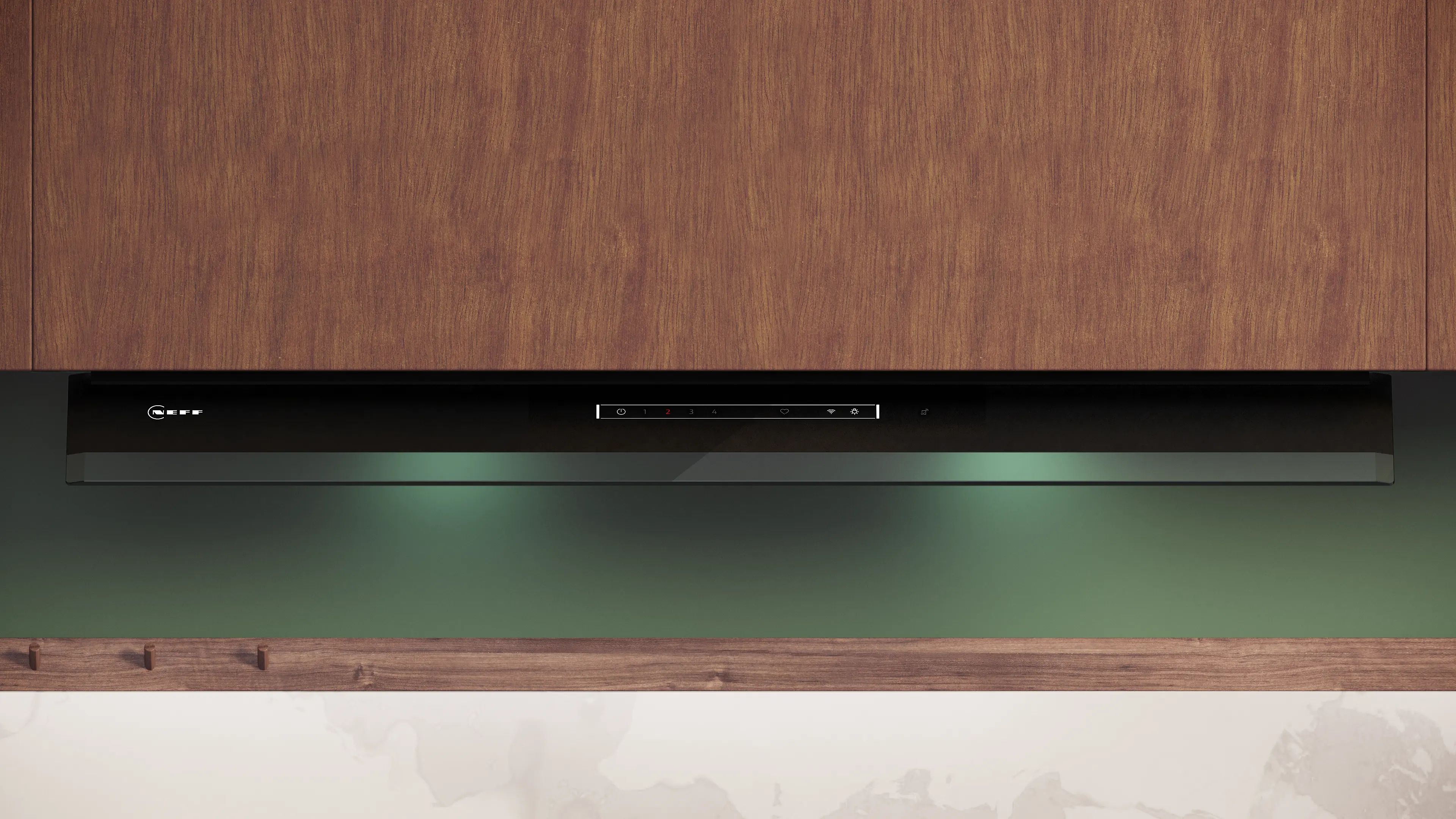 Hotă incorporabilă NEFF D97XDP2S5 N70, 90 cm, 749 m³/h, Smart Hood Automatic, LED, negru mat [4]