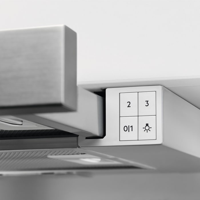 Hota incorporabila telescopica AEG DPB3632S, Putere de absorbtie 410 mc/h,  Inox, 1 motor, 60 cm, [3]