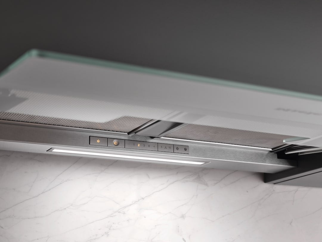 Hota incorporabila telescopica Miele DAS 4640, 1 motor,  60 cm, Putere de absorbtie 600 m3/h,Con@ctivity,Sticla transparenta [3]