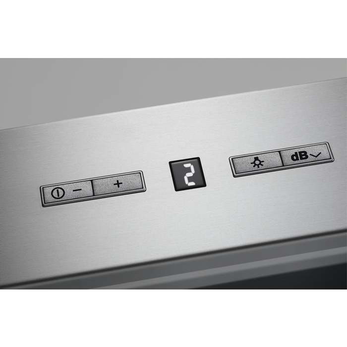 Hotă șemineu Electrolux EFF60560OX, 60 cm, Clasă energetică B, 603 m³/h, 2+2 viteze Intensiv + Breeze, Hob2Hood, LED, Inox [2]