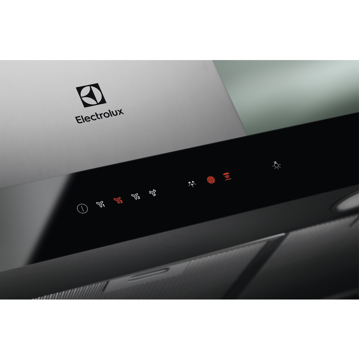 Hotă șemineu Electrolux LFT766X, 60 cm, Clasă energetică A, 720 m³/h, 3 viteze + Intensiv + Breeze, Hob2Hood, Spot LED, Inox [5]