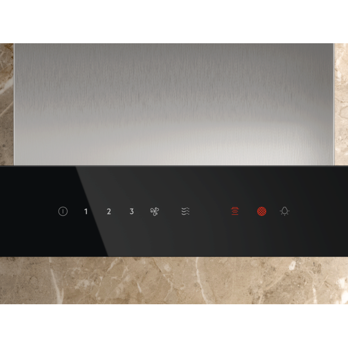 Hotă șemineu Electrolux LFT829X, 90 cm, Clasă energetică A, 730 m³/h, 3 viteze + Intensiv + Breeze, Hob2Hood, LED, Inox [3]