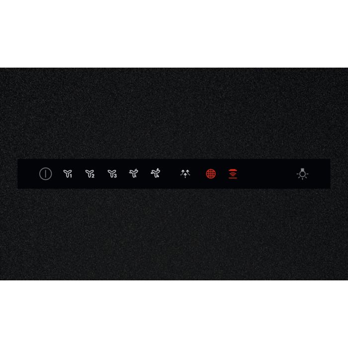 Hotă șemineu Electrolux LFV619Z, 90 cm, Clasă energetică A, 700 m³/h, 3 viteze + Intensiv + Breeze, LED, Negru mat [3]