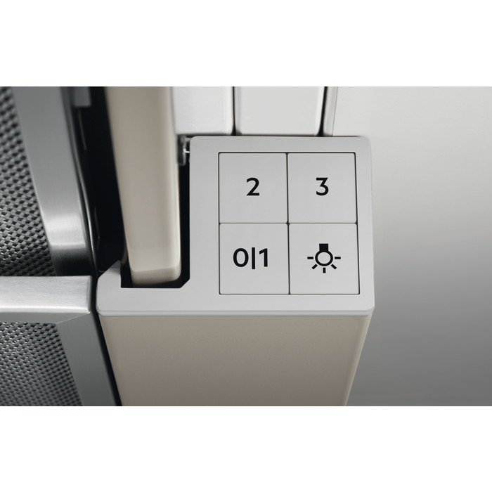 Hotă telescopică Electrolux LFP326AS, 60 cm, Clasă energetică C, 410 m³/h, 3 trepte, LED, Auriu [3]