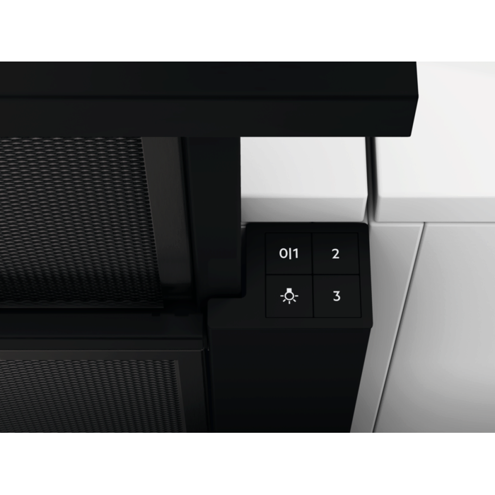 Hotă telescopică Electrolux LFP326FB, 60 cm, Clasă energetică C, 410 m³/h, 3 trepte, LED, Negru [4]