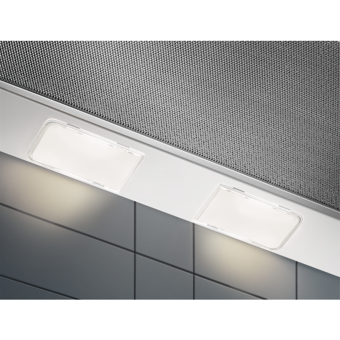 Hotă telescopică Electrolux LFP326FW, 60 cm, Clasă energetică C, 410 m³/h, 3 trepte, LED, Alb [6]